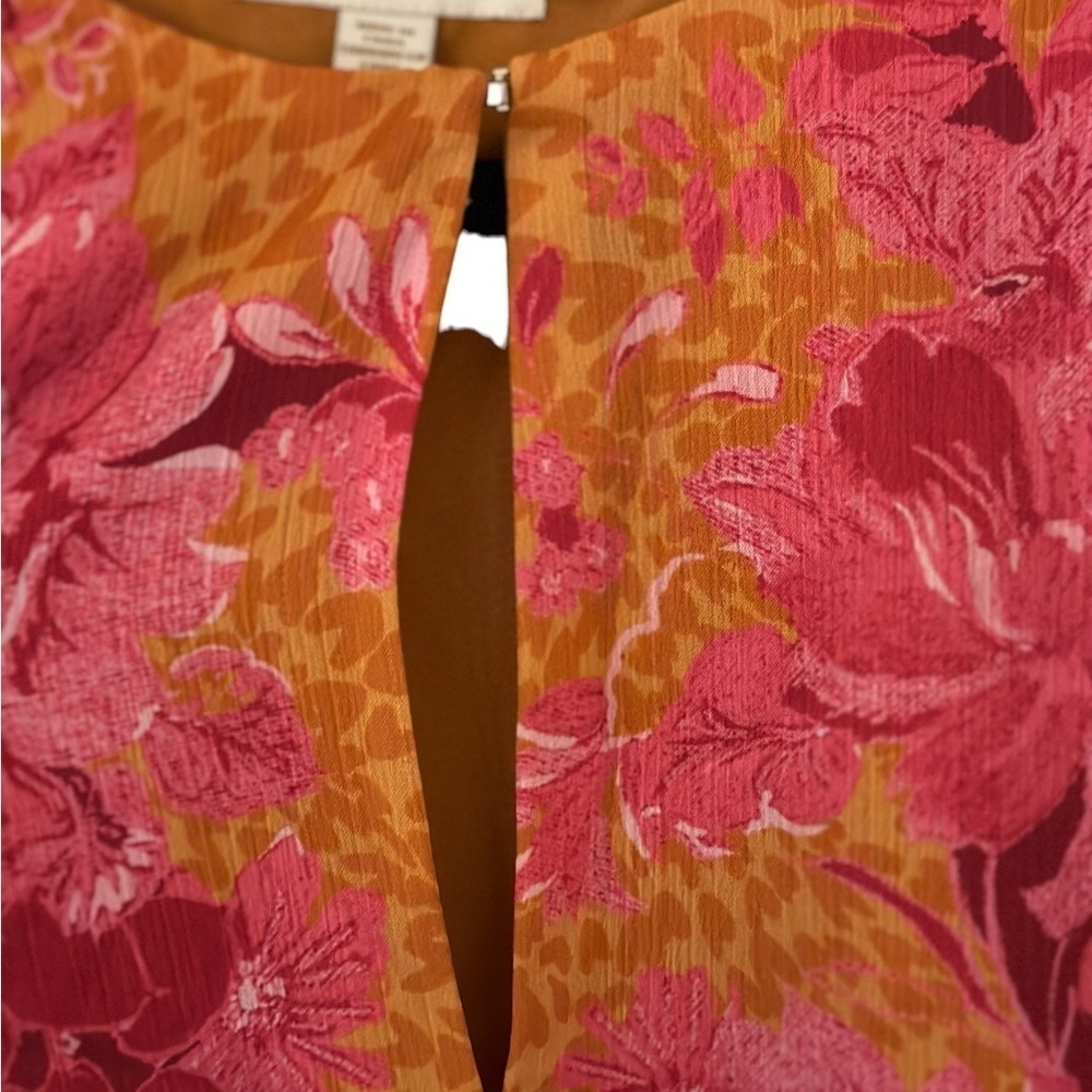 TED BAKER Floral Print Mini Dress US Size 6 - Picture 5 of 14